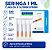 Seringa de Insulina 1ml C/Agulha Fixa 6x0,25mm C/100 Unidades Venper - Imagem 3