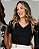 Blusa gola com brilho miravest - Imagem 1
