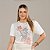 T-shirt aplicação de pedrarias miravest - Imagem 1