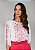 Blusa de manga tule floral miravest - Imagem 1