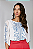 Blusa de manga tule floral miravest - Imagem 1