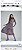Vestido de tule com estampa abstrata natural basic - Imagem 1
