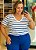 Blusa decote v listrada Gabi rayra - Imagem 3