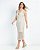 Vestido macrame com detalhes decote - Imagem 1