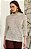 Blusa manga 3/4 gola alta malha tricot Realist - Imagem 2