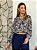 Camisa em chiffon estampado com foil Realist - Imagem 2