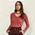 Blusa decote v de tricot de viscose realist - Imagem 1