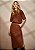 Conjunto blusa e saia em malha texturizada natural basic - Imagem 4