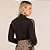 Blusa de manga comprida com detalhes em tule miravest - Imagem 2