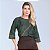 Blusa estampada de manga 3/4 miravest - Imagem 1