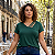 Blusa de manga curta com detalhes de três faixa Rayra - Imagem 1