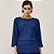 Blusa manga longa malha tricot Realist concept - Imagem 1