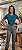 Blusa de manga curta com três frisos rayra - Imagem 2