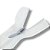 Ziper Invisível Fixo n°3 10cm - Cor Branco 101 10un BV1A - Imagem 1