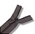 Ziper Invisível Fixo Tela n°3 18cm - Cor Marrom 302 10un BV1A - Imagem 1