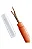 Abridor de casa grande UT03 13cm - Cor Laranja  1un - Imagem 1