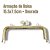 Armação de Bolsa 153712 15.5x7.5cm Cor Dourada 1un - Imagem 2