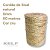 Cordão de sisal Natural 151265 5mm 151265 5mm 50mt Cru - Imagem 2