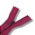 Ziper Invisível Fixo Tela n°3 25cm - Cor Bordo 178 10un BV1B - Imagem 1