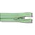 Ziper Invisível Fixo Tela n°3 15cm - Cor Verde Agua 10un BV1C - Imagem 1