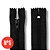 Ziper Nylon 5 Fixo Preto-322 12cm - 10un - Imagem 1