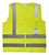 Colete Refletivo Com Bolso Cor Amarelo Fluor Tam GG - Imagem 1