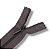 Ziper Invisível Fixo Tela n°3 20cm - Cor Marrom 033 10un BV1ABC - Imagem 1