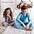 Conjunto canelado estampado (estampas variadas) - Imagem 1