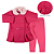 Conjunto flor fuschia. Tam: 4 - 8 - Imagem 2
