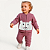 Conjunto urso curioso roxo - Imagem 1