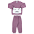 Conjunto urso curioso roxo - Imagem 2