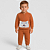 Conjunto urso curioso marrom - Imagem 1