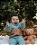 Conjunto urso alegre verde. Tam: M - Imagem 2