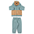 Conjunto urso alegre verde. Tam: M - Imagem 4