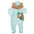 Macacão urso curioso. Tam: RN - Imagem 2