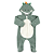 Macacão dinossauro. Tam: RN - Imagem 2