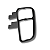 Retrovisor Manual Com Auxiliar LE Completo Delivery Vw - Imagem 3