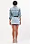 Jaqueta Cropped Manga Longa Em Jeans - Imagem 4