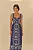 Vestido Bordado Laço Costas Bordado Tropical - Imagem 3