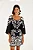 Vestido Curto Manga Estampado Guanacaste - Imagem 1