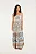 Vestido Longo Estampado Jardim Beleza - Imagem 1
