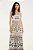 Vestido Longo Estampado Jardim Beleza - Imagem 2