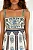 Vestido Cropped Sem Manga Estampado Manoela - Imagem 3
