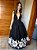 Vestido Bordado Flor Da Noite - Imagem 1
