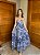 Vestido Longo Estampado Delicadeza De Banana - Imagem 1