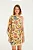 Vestido Curto Ombro Só Estampado Maira Lenço - Imagem 1