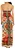 Vestido Cropped Estampado Flor Do Rio - Imagem 6