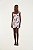 Vestido Curto Estampado Tropical Vintage - Imagem 1