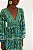 Vestido Cropped Estampado Azulejo Florido - Imagem 3