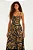 Vestido Longo Estampado Leque De Tucano - Imagem 2